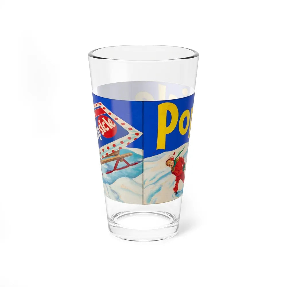 Popsicle ad illustration (Magazine Illustration) Pint Glass 16oz-Go Mug Yourself