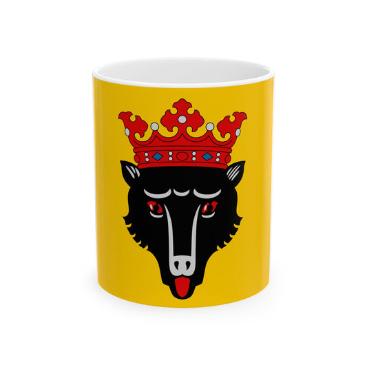 Pori.lippu (Finland) White Coffee Mug-11oz-Go Mug Yourself