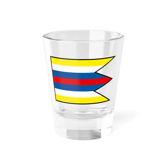 Poriadie Myjava Flag (Slovakia) Shot Glass 1.5oz 1.5oz - Go Mug Yourself