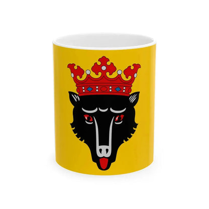 Pori.lippu (Finland) White Coffee Mug 11oz - Go Mug Yourself