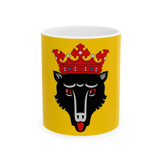 Pori.lippu (Finland) White Coffee Mug 11oz - Go Mug Yourself