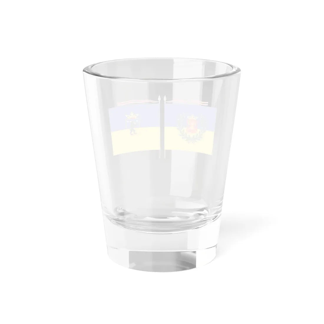 Porin prikaatin lippu (Finland) Shot Glass 1.5oz - Go Mug Yourself