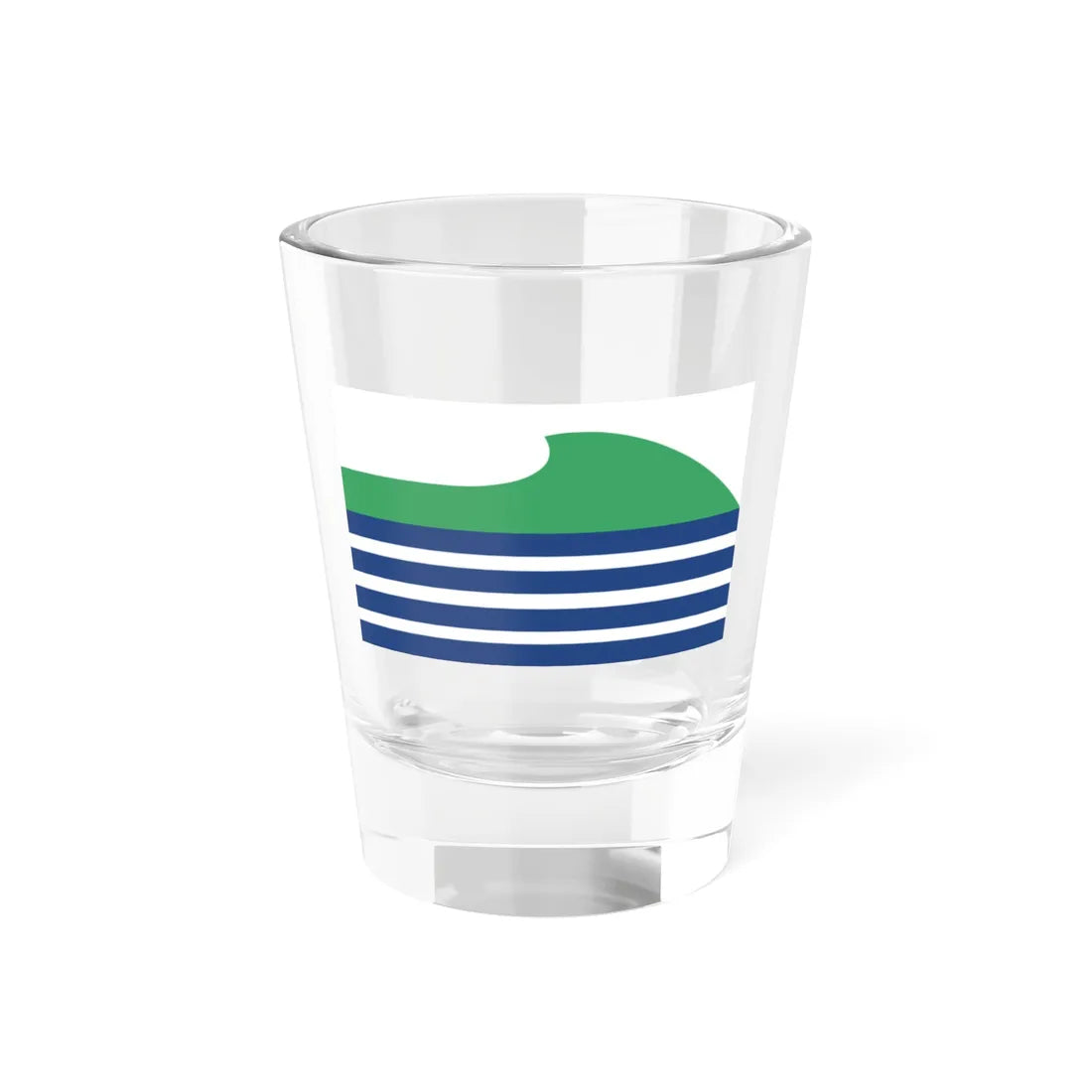 Porirua flag without COA (New Zealand) Shot Glass 1.5oz 1.5oz - Go Mug Yourself