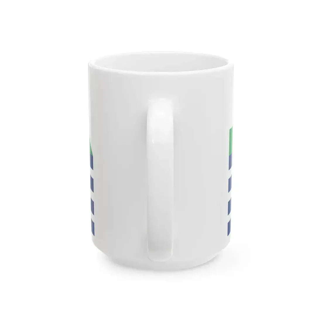 Porirua flag without COA (New Zealand) White Coffee Mug - Go Mug Yourself
