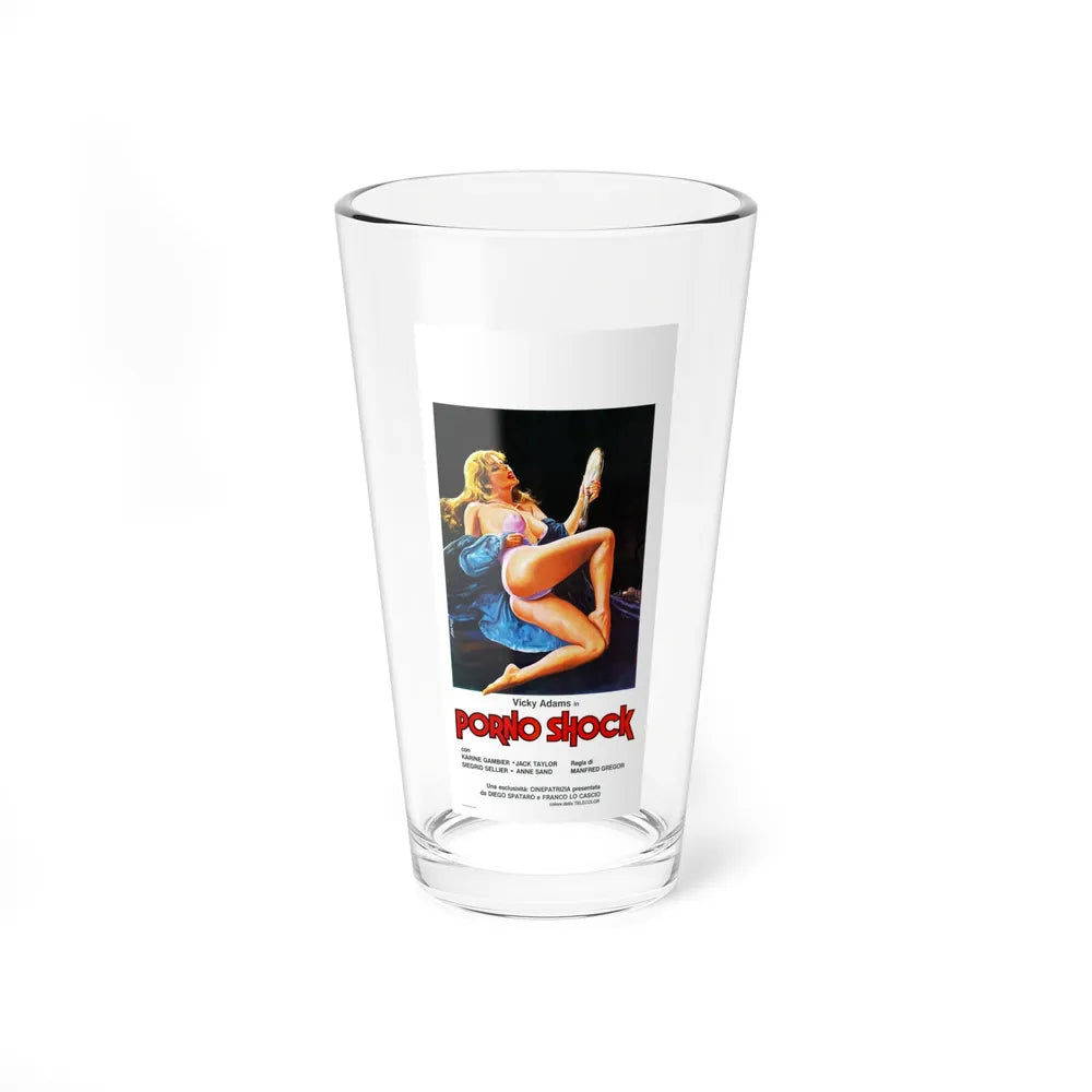 PORNO SHOCK (VOODOO PASSION) 1977 Movie Poster - Pint Glass 16oz-16oz-Go Mug Yourself