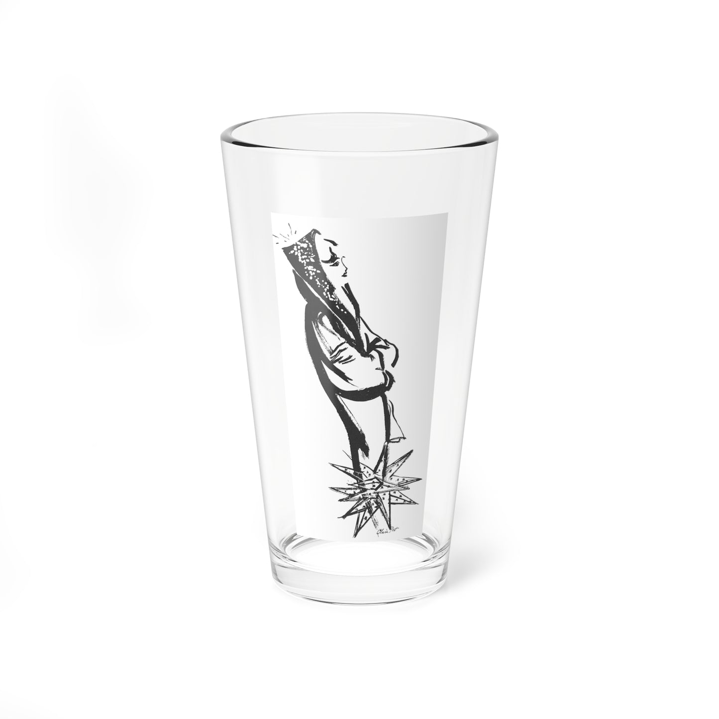 Port for the Holidays, 1955 (Magazine Illustration) Pint Glass 16oz-16oz-Go Mug Yourself