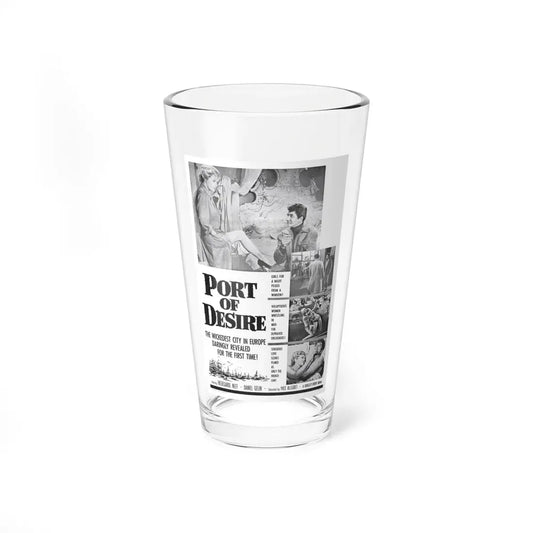 PORT OF DESIRE 1958 Movie Poster - Pint Glass 16oz 16oz - Go Mug Yourself