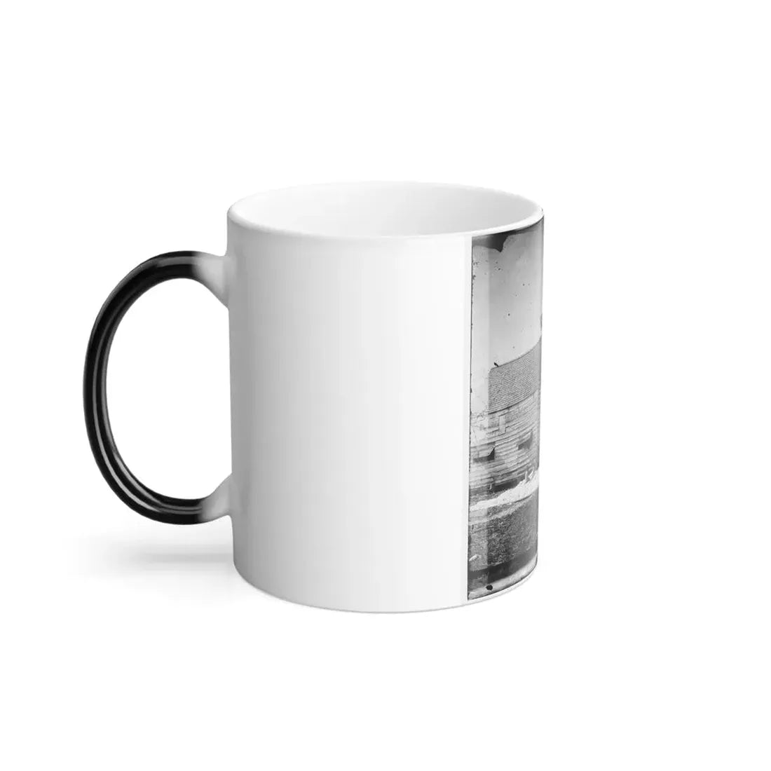 Port Royal Island, S.C. African Americans Preparing Cotton for the Gin on Smith's Plantation (U.S. Civil War) Color Changing Coffee Mug 11oz - Go Mug Yourself
