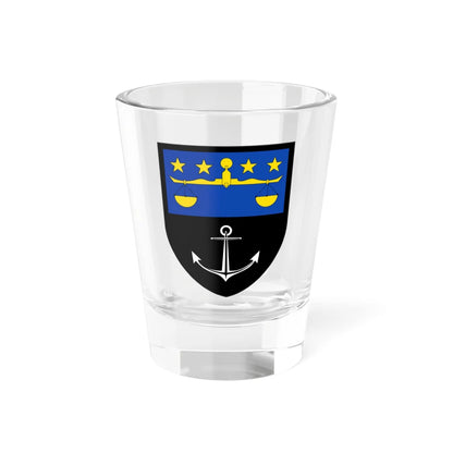 Port-Valais Coat of Arms (Switzerland) (Coat of Arms) Shot Glass 1.5oz 1.5oz - Go Mug Yourself