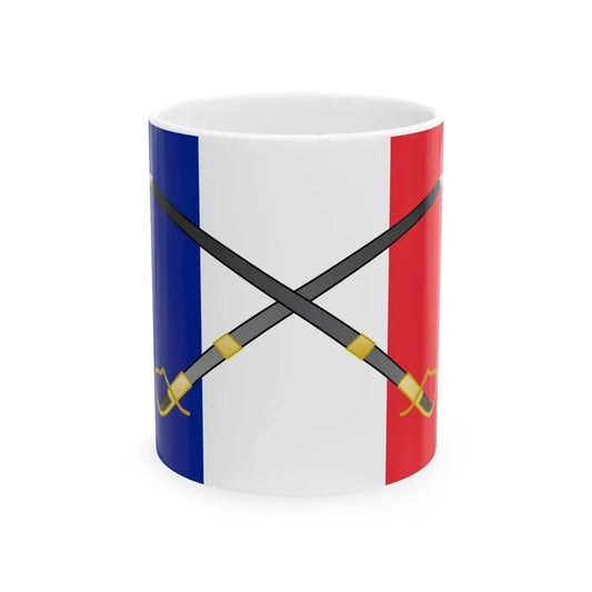Portail Armee francaise vectorise (France) White Coffee Mug 11oz - Go Mug Yourself