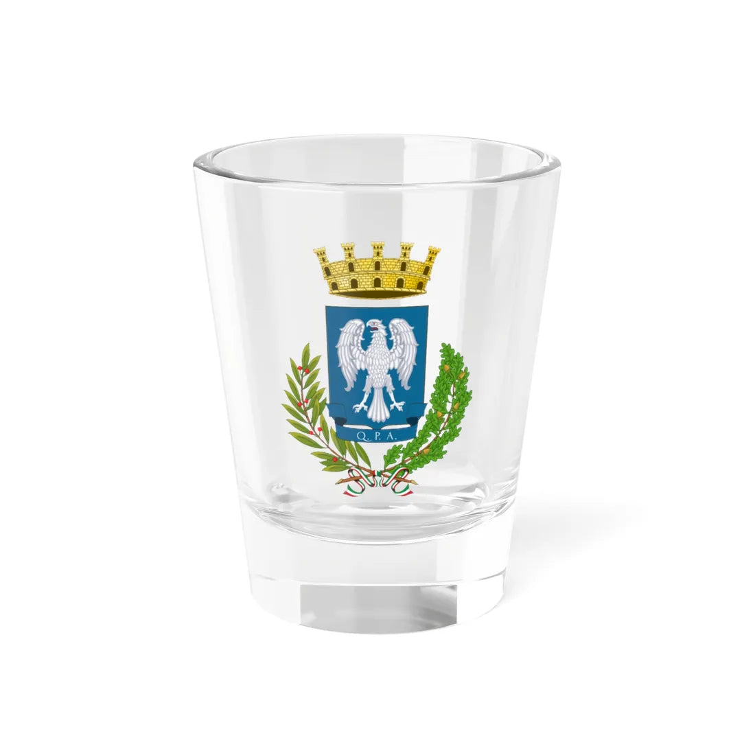 Portici-Stemma (Italy) (Coat of Arms) Shot Glass 1.5oz 1.5oz - Go Mug Yourself