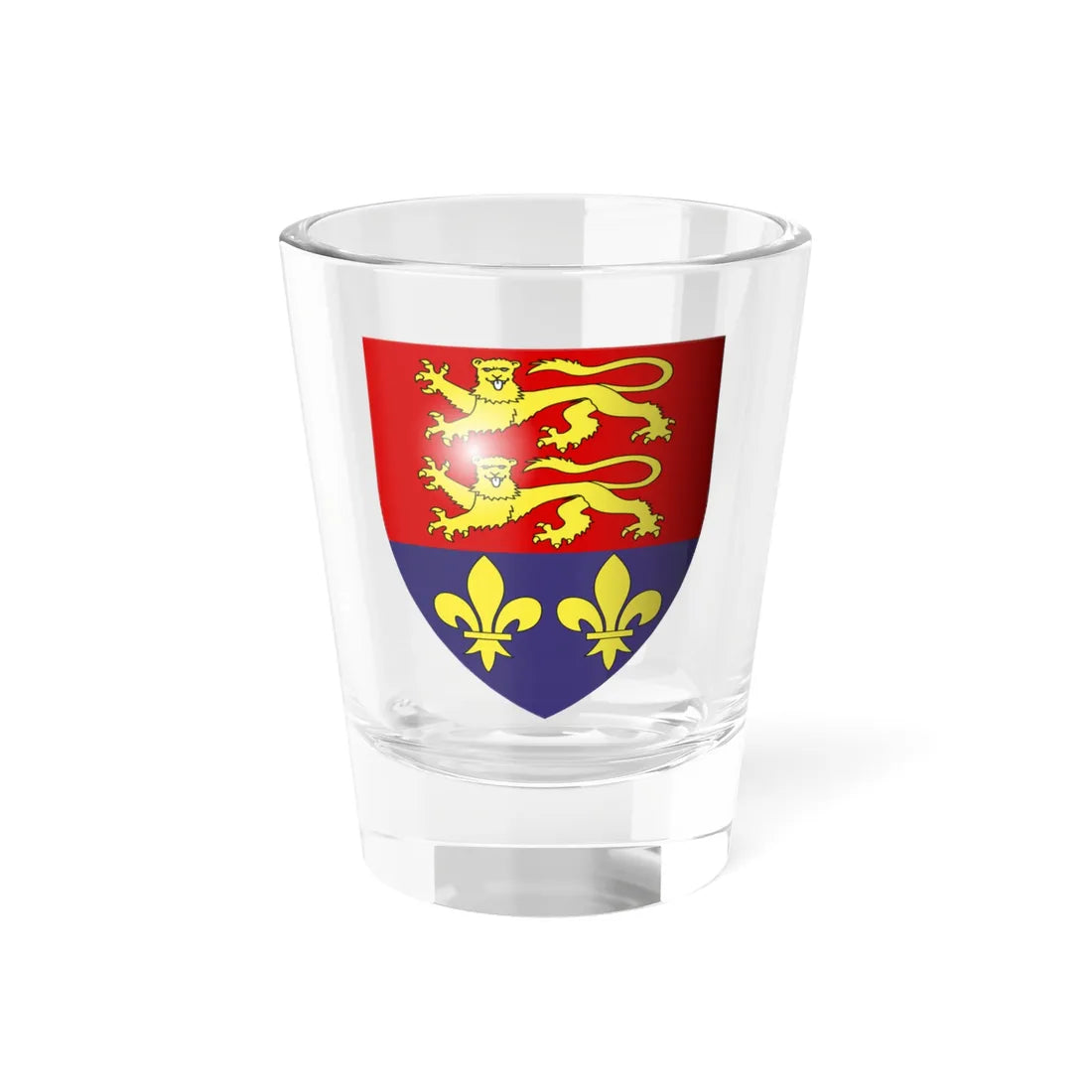 Portlaoise COA 3d (Ireland) (Coat of Arms) Shot Glass 1.5oz 1.5oz - Go Mug Yourself