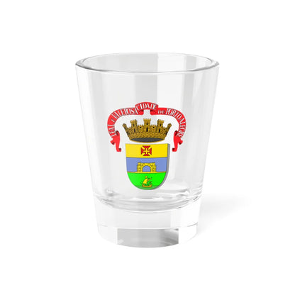 Porto Alegre RS - Brasao (Brazil) (Coat of Arms) Shot Glass 1.5oz 1.5oz - Go Mug Yourself
