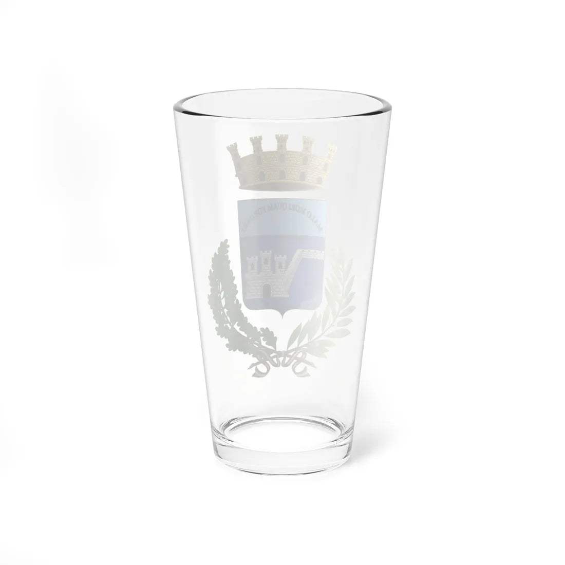 Porto Empedocle-Stemma (Italy) (Coat of Arms) Pint Glass 16oz - Go Mug Yourself