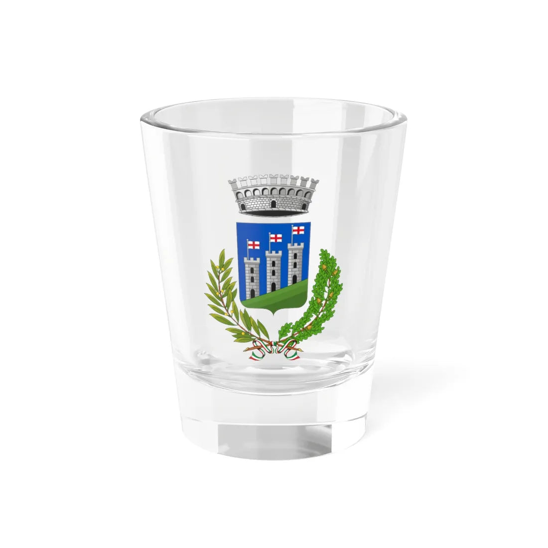 Porto Venere-Stemma (Italy) (Coat of Arms) Shot Glass 1.5oz 1.5oz - Go Mug Yourself