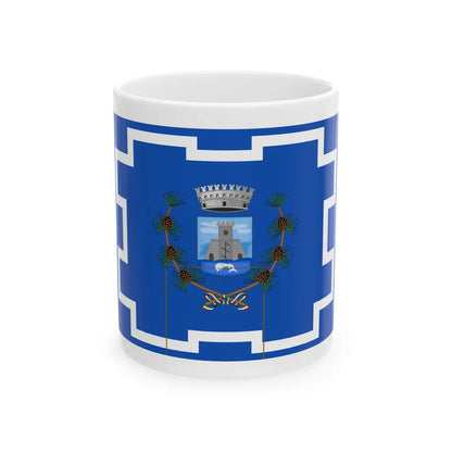 Portofino-Bandiera (Italy) White Coffee Mug 11oz - Go Mug Yourself