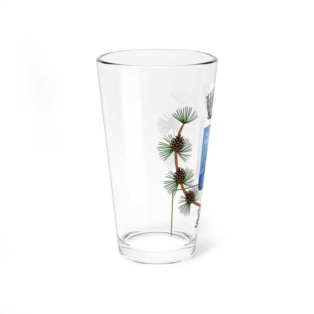 Portofino-Stemma (Italy) (Coat of Arms) Pint Glass 16oz - Go Mug Yourself