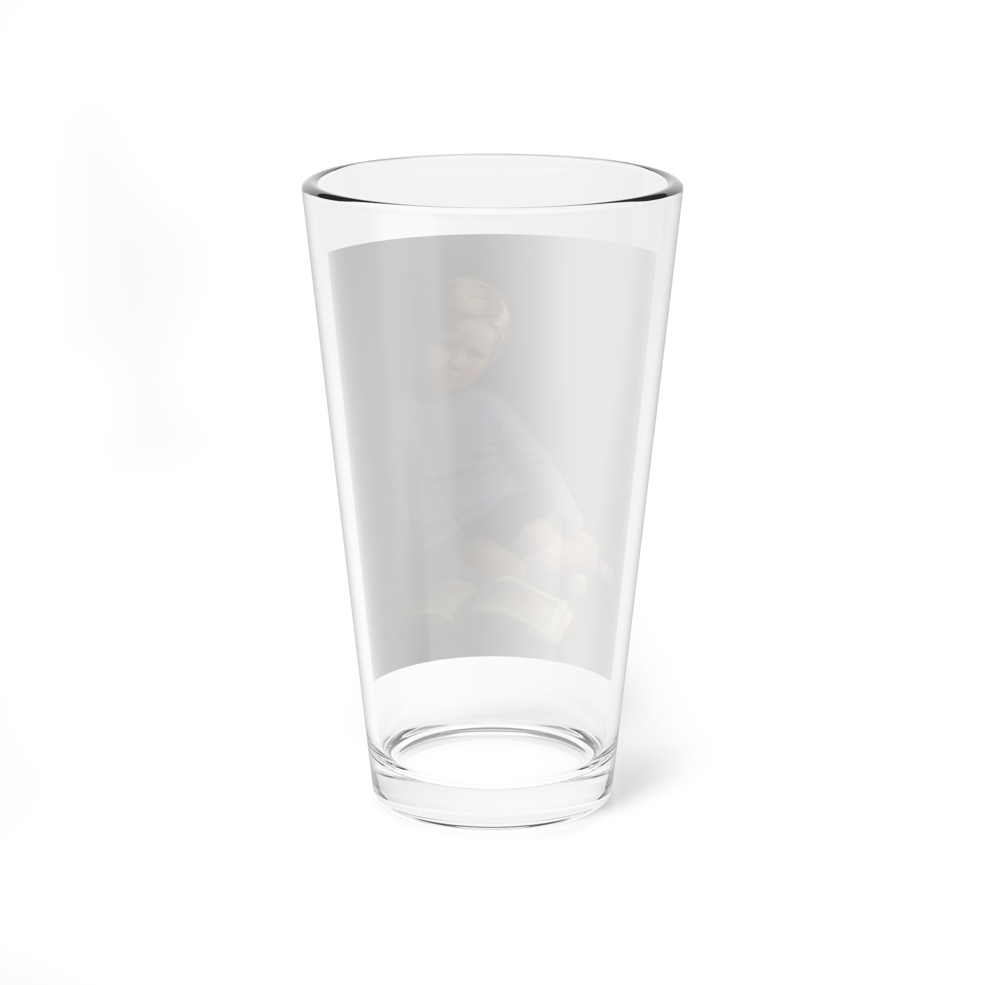 Portrait of a Boy in Blue (William C. Hamilton) (Magazine Illustration) Pint Glass 16oz-Go Mug Yourself