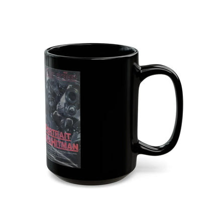 PORTRAIT OF A HITMAN (VHS COVER) - Black Coffee Mug-Go Mug Yourself