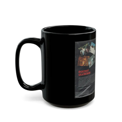 PORTRAIT OF A HITMAN (VHS COVER) - Black Coffee Mug-Go Mug Yourself