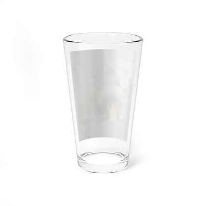 Portrait of a Seated Woman, story illustration (Magazine Illustration) Pint Glass 16oz - Go Mug Yourself