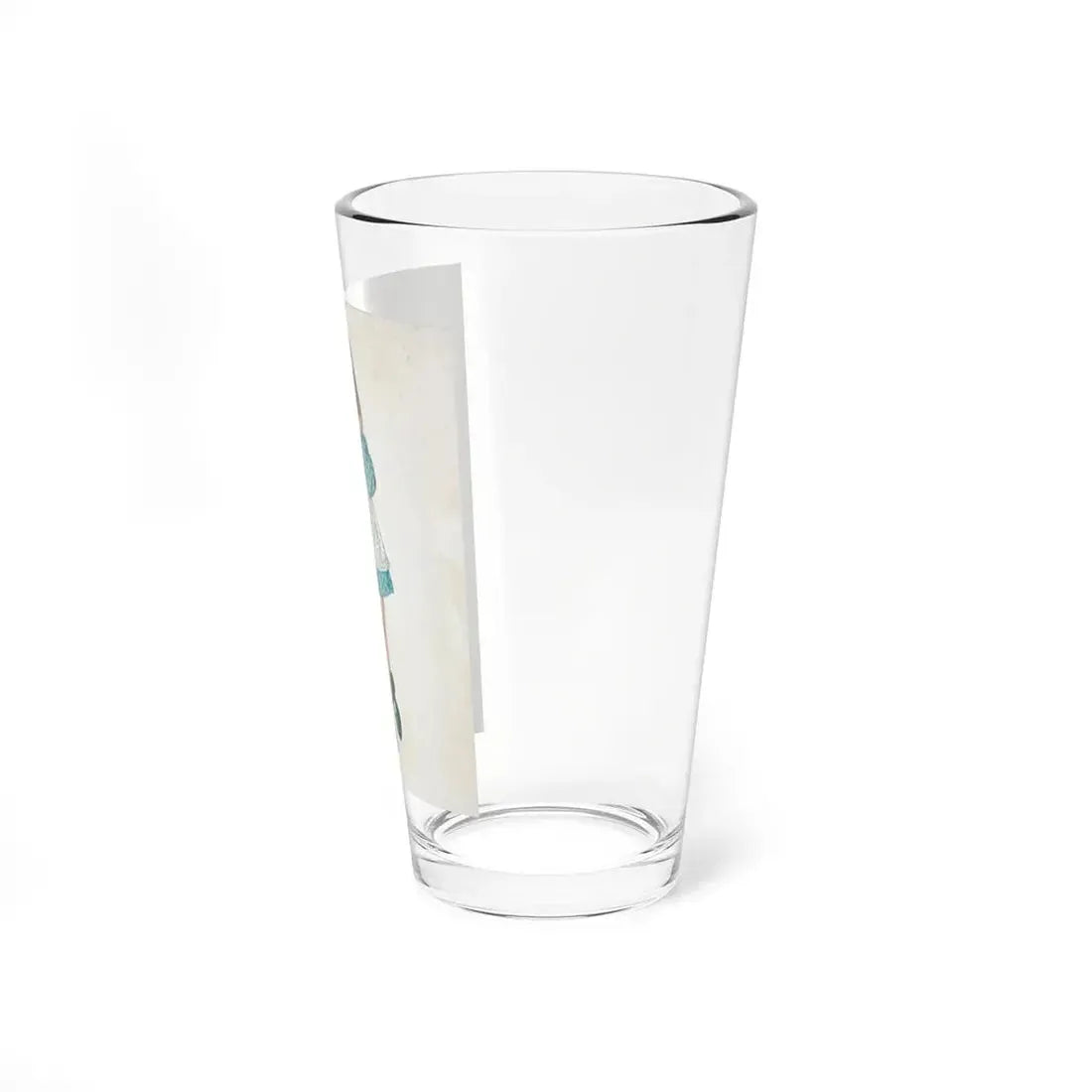 Portrait of a Young Girl (Magazine Illustration) Pint Glass 16oz - Go Mug Yourself
