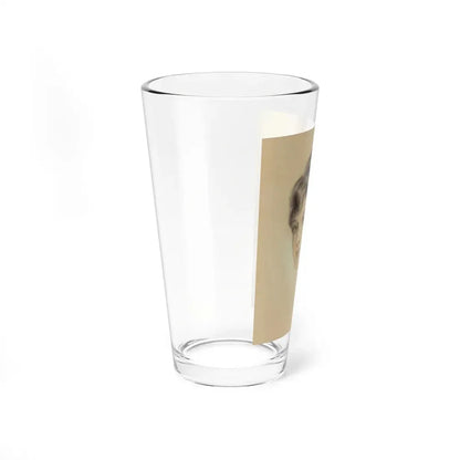 Portrait of a Young Lady (1916) (Magazine Illustration) Pint Glass 16oz - Go Mug Yourself