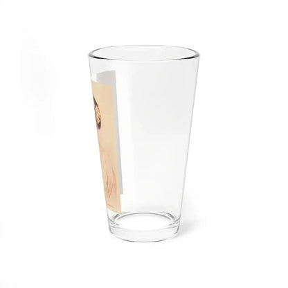 Portrait of a Young Woman, 1910 (Magazine Illustration) Pint Glass 16oz - Go Mug Yourself