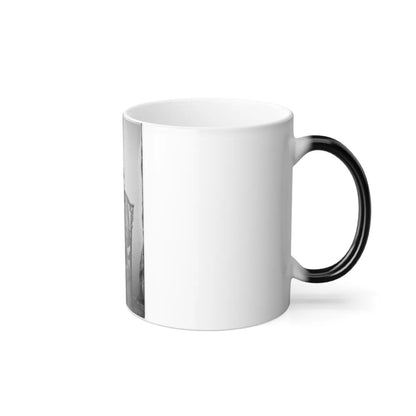Portrait of Attorney-General Edward Bates, Officer of the United States Government (U.S. Civil War) Color Changing Coffee Mug 11oz-Go Mug Yourself