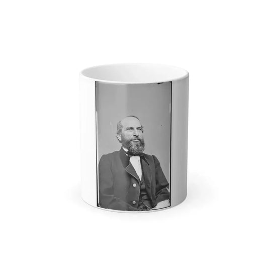 Portrait of Attorney-General James Speed, Officer of the United States Government (U.S. Civil War) Color Changing Coffee Mug 11oz Default Title 11oz - Go Mug Yourself