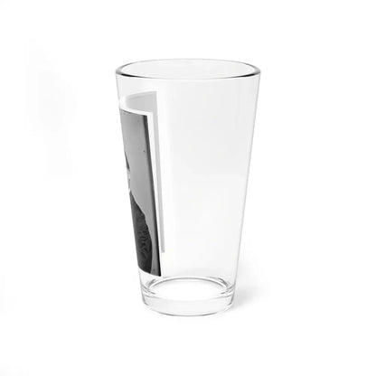 Portrait Of Brig. Gen. (As Of Mar. 13, 1865) Thomas Eckert, Officer Of The Federal Army (U.S. Civil War) Pint Glass 16oz - Go Mug Yourself