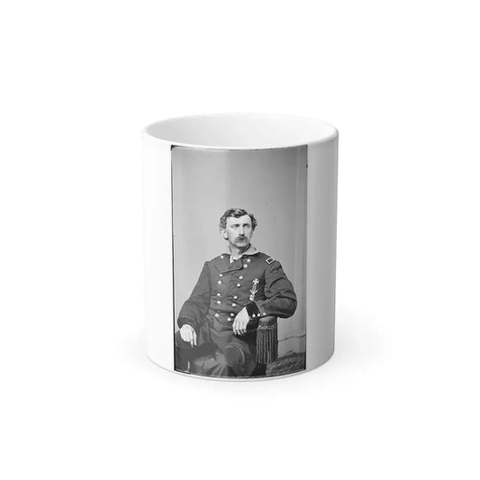 Portrait of Brig. Gen. (As of Mar. 7, 1865) George M. Love, Officer of the Federal Army (U.S. Civil War) Color Changing Coffee Mug 11oz Default Title 11oz - Go Mug Yourself