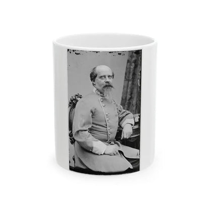 Portrait Of Brig. Gen. Beverly H. Robertson, Officer Of The Confederate Army (U.S. Civil War) White Coffee Mug 11oz - Go Mug Yourself
