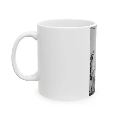 Portrait Of Brig. Gen. Beverly H. Robertson, Officer Of The Confederate Army (U.S. Civil War) White Coffee Mug - Go Mug Yourself