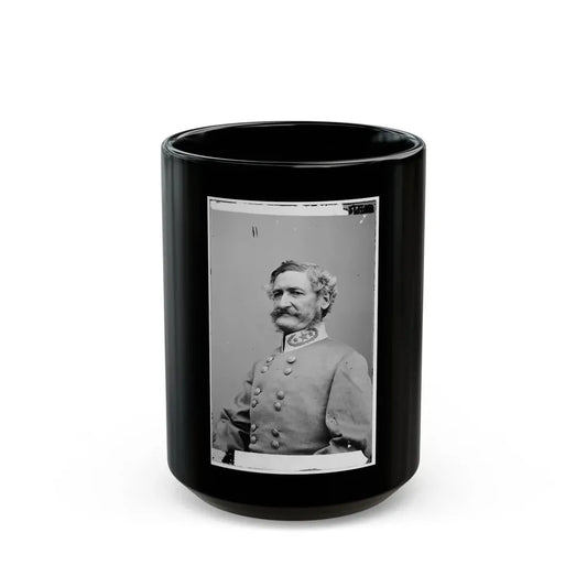 Portrait Of Brig. Gen. Henry H. Sibley, Officer Of The Confederate Army (U.S. Civil War) Black Coffee Mug 15oz - Go Mug Yourself