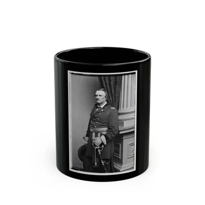 Portrait Of Brig. Gen. Israel B. Richardson, Officer Of The Federal Army (Maj. Gen. From July 4, 1862) (U.S. Civil War) Black Coffee Mug 11oz - Go Mug Yourself