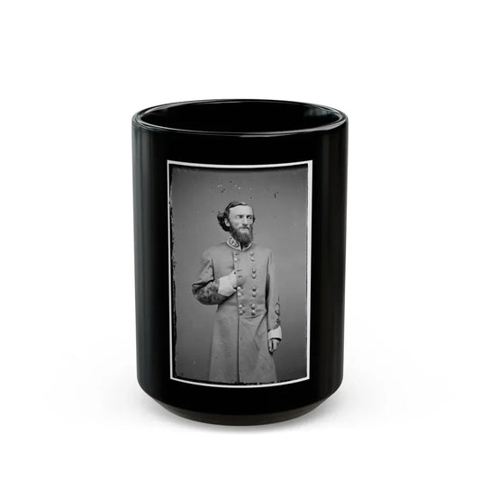 Portrait Of Brig. Gen. John S. Marmaduke, Officer Of The Confederate Army (U.S. Civil War) Black Coffee Mug 15oz - Go Mug Yourself