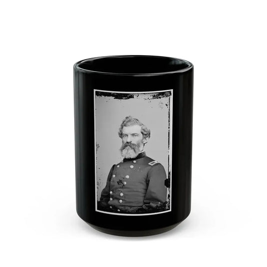 Portrait Of Brig. Gen. John W. Sprague, Officer Of The Federal Army (U.S. Civil War) Black Coffee Mug 15oz - Go Mug Yourself