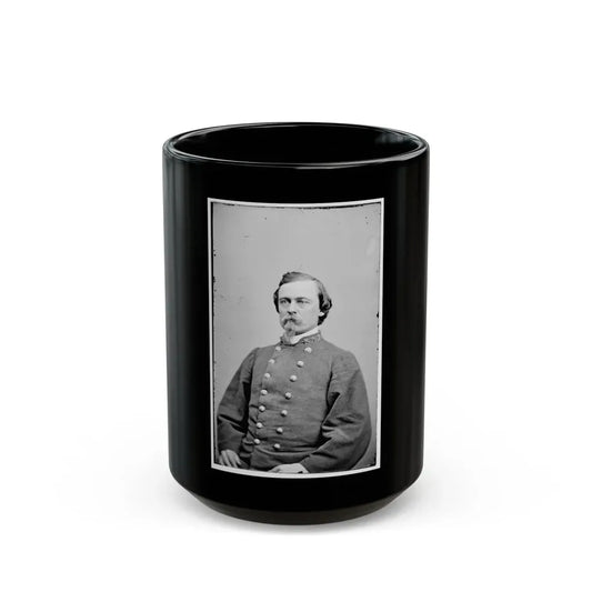 Portrait Of Brig. Gen. Joseph Finegan, Officer Of The Confederate Army (U.S. Civil War) Black Coffee Mug 15oz - Go Mug Yourself