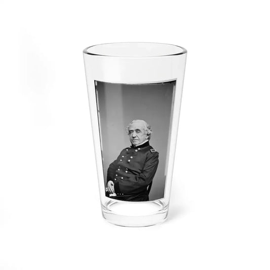 Portrait Of Brig. Gen. Joseph G. Totten, Chief, Corps Of Engineers, Officer Of The Federal Army (U.S. Civil War) Pint Glass 16oz 16oz - Go Mug Yourself