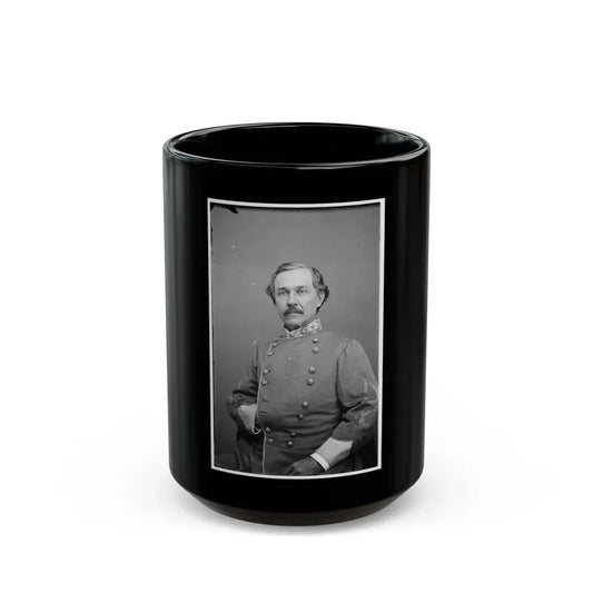Portrait Of Brig. Gen. Joseph R. Anderson, Officer Of The Confederate Army (U.S. Civil War) Black Coffee Mug 15oz - Go Mug Yourself