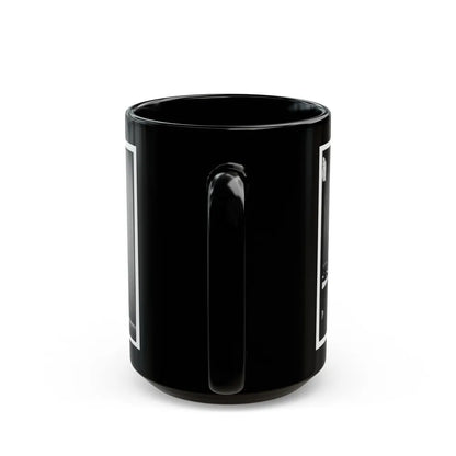 Portrait Of Brig. Gen. Abner Doubleday, Officer Of The Federal Army (Maj. Gen. From Nov. 29, 1862) (U.S. Civil War) Black Coffee Mug-Go Mug Yourself