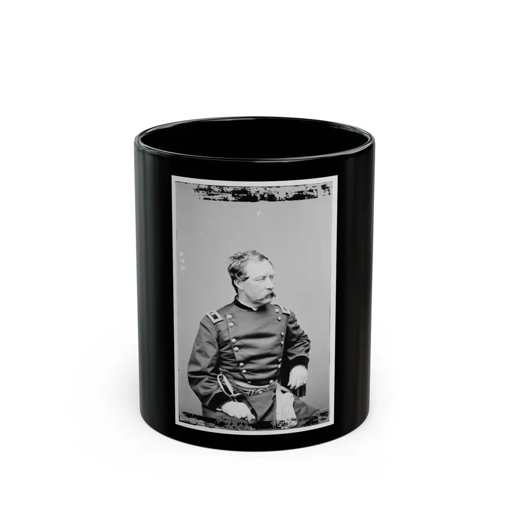 Portrait Of Brig. Gen. Albion P. Howe, Officer Of The Federal Army (U.S. Civil War) Black Coffee Mug-11oz-Go Mug Yourself