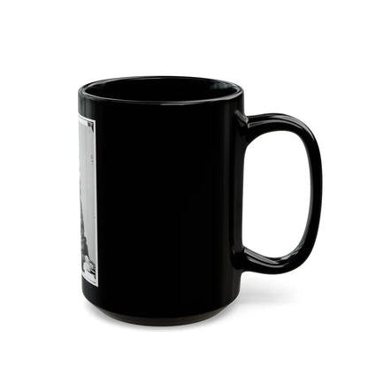 Portrait Of Brig. Gen. Alexander S. Webb, Officer Of The Federal Army (Maj. Gen. From Aug. 1, 1864) (U.S. Civil War) Black Coffee Mug-Go Mug Yourself