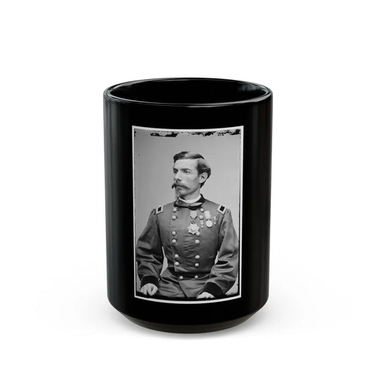 Portrait Of Brig. Gen. Alfred N. Duffie, Officer Of The Federal Army (U.S. Civil War) Black Coffee Mug-15oz-Go Mug Yourself