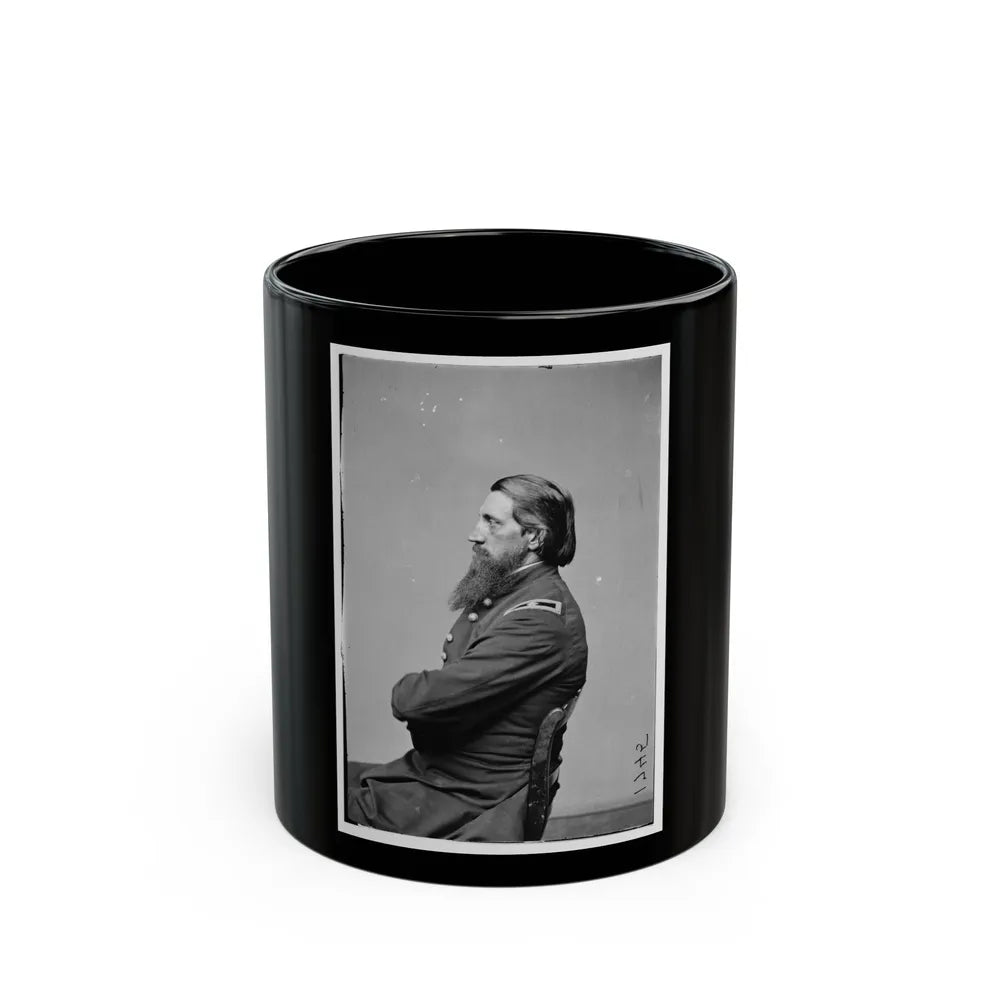 Portrait Of Brig. Gen. Alfred W. Ellet, Officer Of The Federal Army (U.S. Civil War) Black Coffee Mug-11oz-Go Mug Yourself