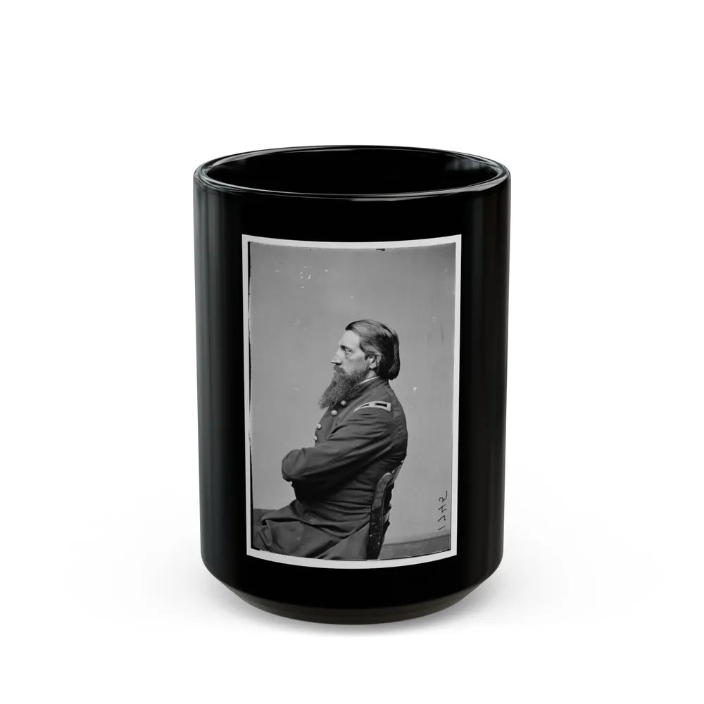 Portrait Of Brig. Gen. Alfred W. Ellet, Officer Of The Federal Army (U.S. Civil War) Black Coffee Mug-15oz-Go Mug Yourself