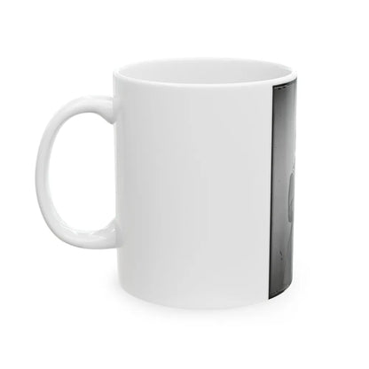 Portrait Of Brig. Gen. Andrew A. Humphreys, Officer Of The Federal Army (Maj. Gen. From July 8, 1863) (U.S. Civil War) White Coffee Mug-Go Mug Yourself