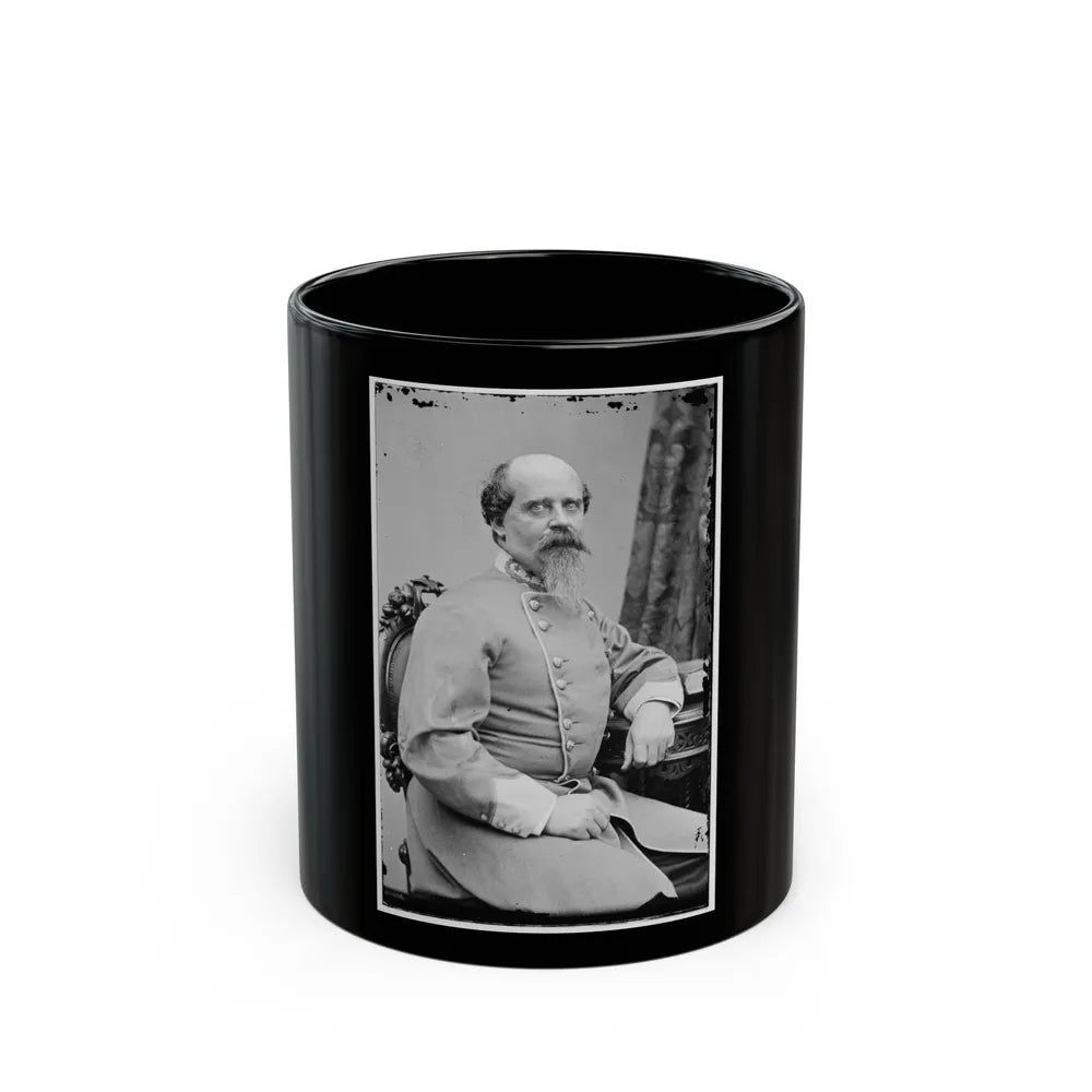 Portrait Of Brig. Gen. Beverly H. Robertson, Officer Of The Confederate Army (U.S. Civil War) Black Coffee Mug-11oz-Go Mug Yourself