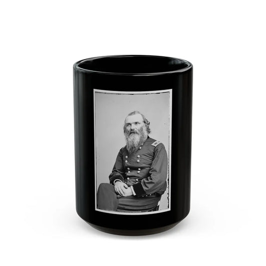 Portrait Of Brig. Gen. Daniel C. Mccallum, Officer Of The Federal Army (U.S. Civil War) Black Coffee Mug-15oz-Go Mug Yourself